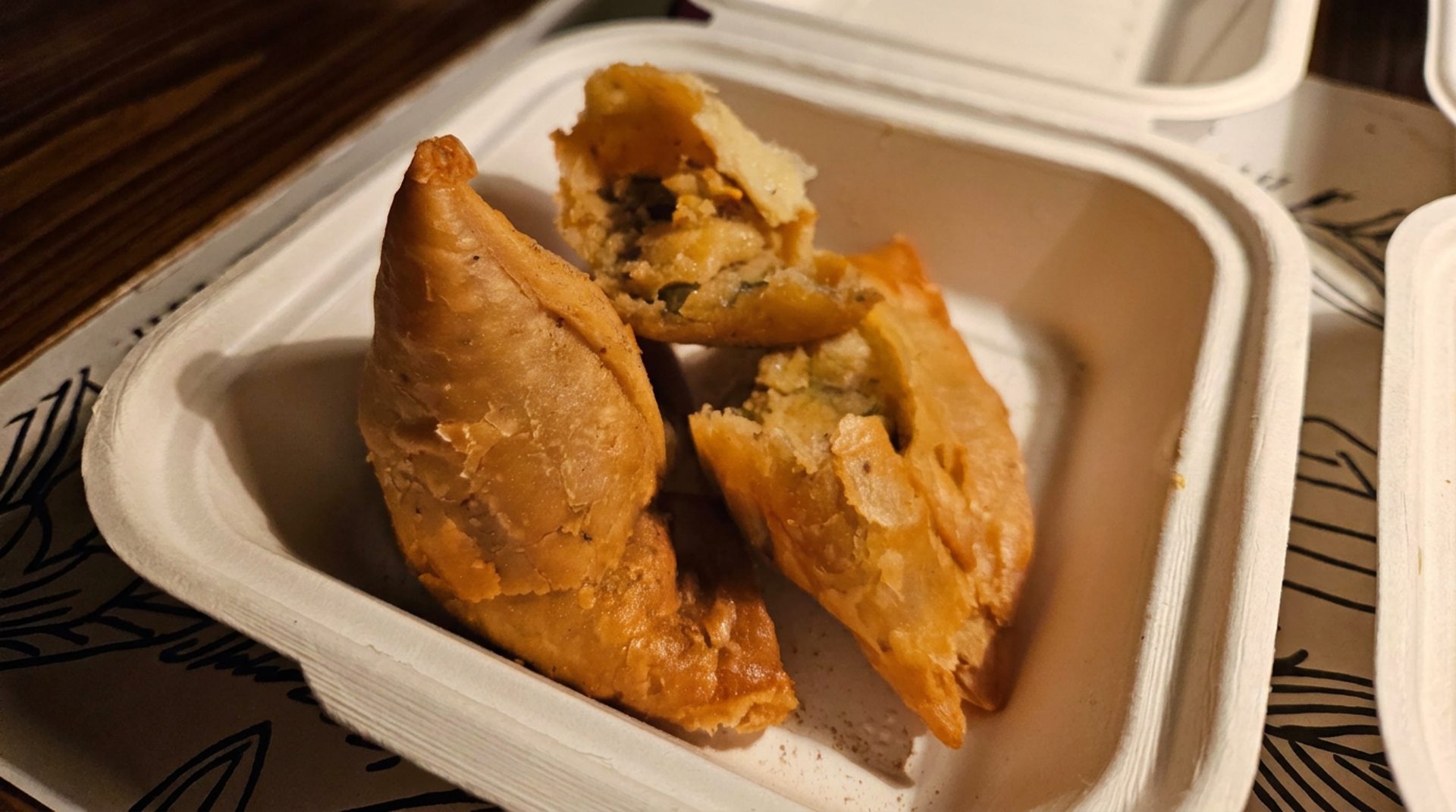 Samosas, pakora, and more starters