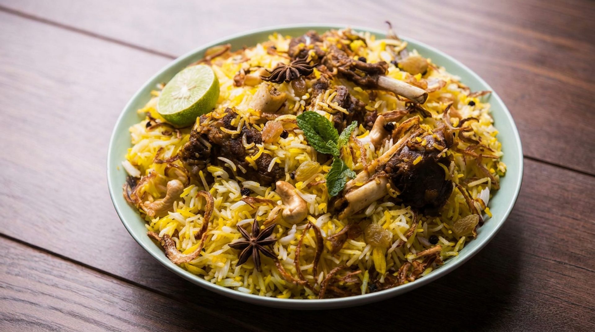 The full Indian menu