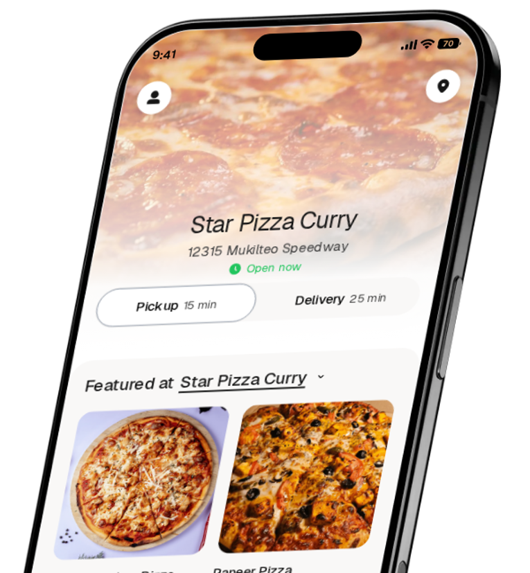 Star Pizza Curry app preview