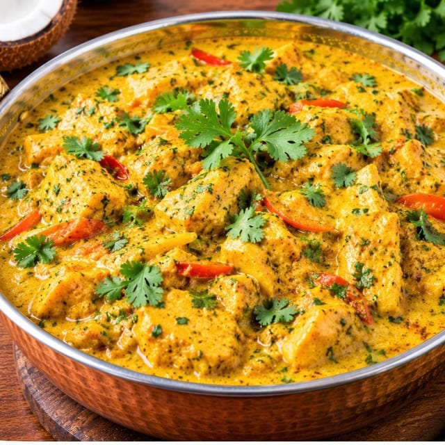 Coconut Chicken Curry.