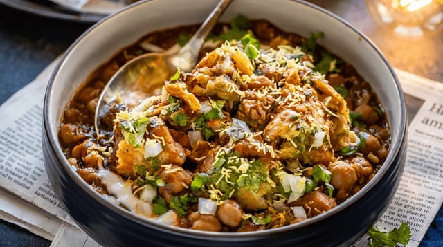 Samosa Chaat.
