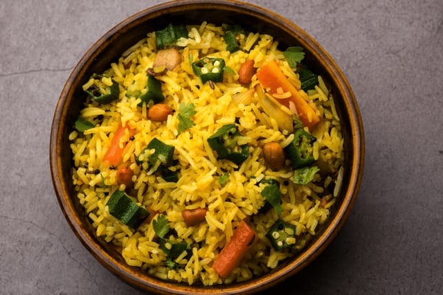 Veg Biryani.