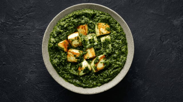 Palak Paneer.
