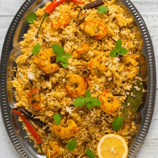Shrimp Biryani