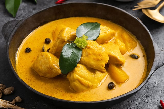 Mango Chicken Curry.