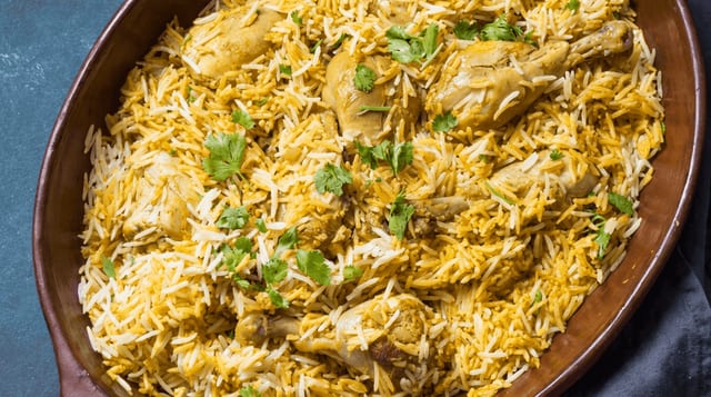Chicken Biryani.