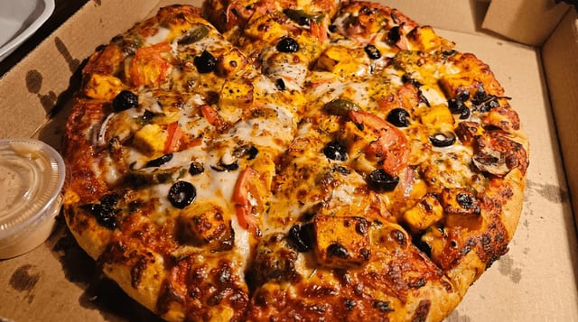 Paneer Pizza.