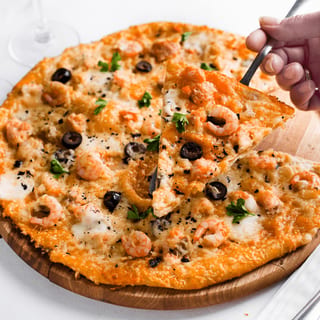 Gluten-Free Special Shrimp Pizza